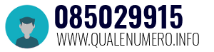 Numero di telefono 085029915 085029915