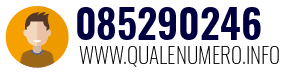 Numero di telefono 085290246 085290246