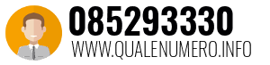 Numero di telefono 085293330 085293330