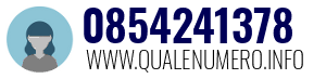 Numero di telefono 0854241378 0854241378