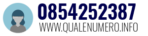 Numero di telefono 0854252387 0854252387