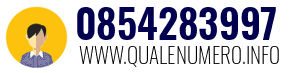 Numero di telefono 0854283997 0854283997