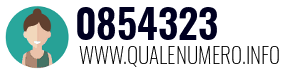 Numero di telefono 0854323 0854323