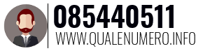 Numero di telefono 085440511 085440511