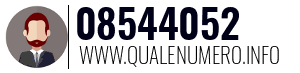 Numero di telefono 08544052 08544052