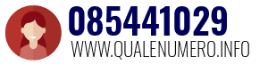 Numero di telefono 085441029 085441029