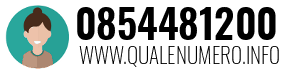 Numero di telefono 0854481200 0854481200
