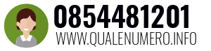 Numero di telefono 0854481201 0854481201