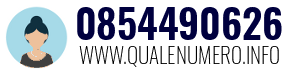 Numero di telefono 0854490626 0854490626
