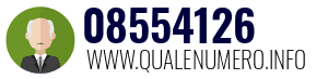 Numero di telefono 08554126 08554126