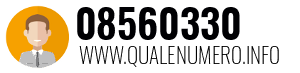 Numero di telefono 08560330 08560330