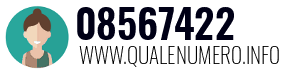 Numero di telefono 08567422 08567422
