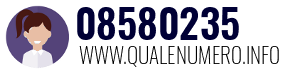 Numero di telefono 08580235 08580235