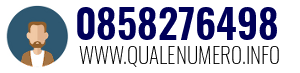 Numero di telefono 0858276498 0858276498