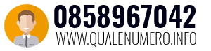 Numero di telefono 0858967042 0858967042