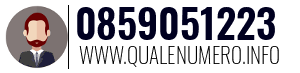 Numero di telefono 0859051223 0859051223