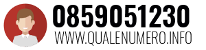 Numero di telefono 0859051230 0859051230
