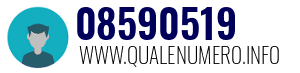 Numero di telefono 08590519 08590519