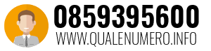 Numero di telefono 0859395600 0859395600
