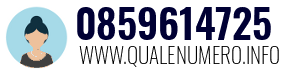 Numero di telefono 0859614725 0859614725