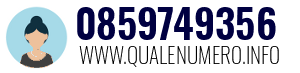 Numero di telefono 0859749356 0859749356