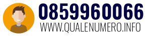 Numero di telefono 0859960066 0859960066