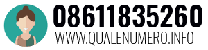 Numero di telefono 08611835260 08611835260