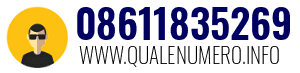 Numero di telefono 08611835269 08611835269