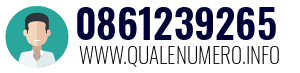 Numero di telefono 0861239265 0861239265
