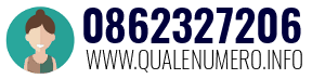 Numero di telefono 0862327206 0862327206
