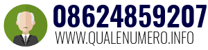 Numero di telefono 08624859207 08624859207