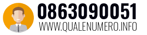 Numero di telefono 0863090051 0863090051