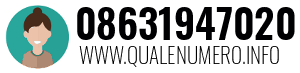 Numero di telefono 08631947020 08631947020
