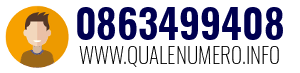 Numero di telefono 0863499408 0863499408