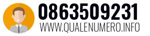 Numero di telefono 0863509231 0863509231