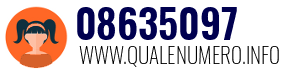 Numero di telefono 08635097 08635097