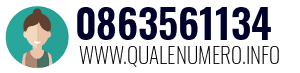 Numero di telefono 0863561134 0863561134