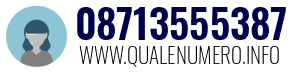Numero di telefono 08713555387 08713555387