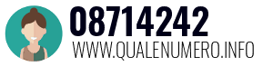 Numero di telefono 08714242 08714242