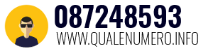 Numero di telefono 087248593 087248593