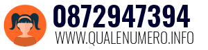 Numero di telefono 0872947394 0872947394