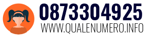 Numero di telefono 0873304925 0873304925