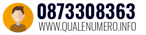 Numero di telefono 0873308363 0873308363