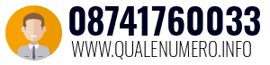 Numero di telefono 08741760033 08741760033