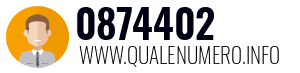 Numero di telefono 0874402 0874402
