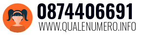 Numero di telefono 0874406691 0874406691