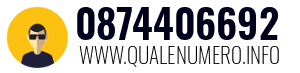 Numero di telefono 0874406692 0874406692