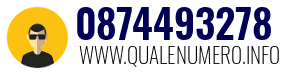 Numero di telefono 0874493278 0874493278