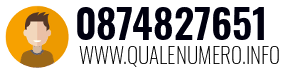 Numero di telefono 0874827651 0874827651