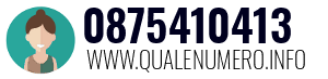 Numero di telefono 0875410413 0875410413